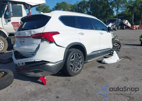 2021 Hyundai Santa Fe Limited from USA, damaged, VIN KM8S5DA10MU002978